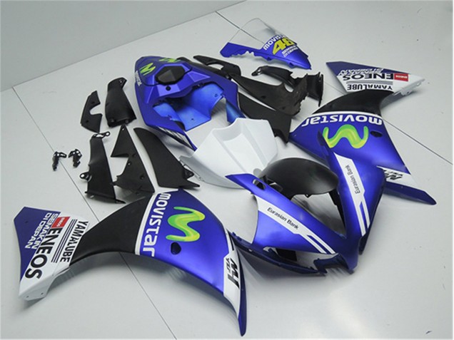 Yamaha R1 2012-2014 - Bleu Blanc Noir Yamaha R1 2012-2014 - Bleu Blanc Noir