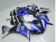 Yamaha R1 2012-2014 - Bleu Blanc Noir Yamaha R1 2012-2014 - Bleu Blanc Noir