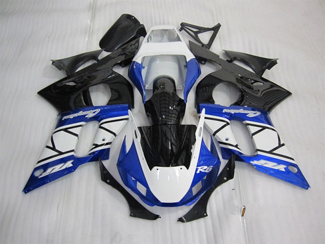 Yamaha R6 1998-2002 - Bleu Blanc Noir Yamaha R6 1998-2002 - Bleu Blanc Noir