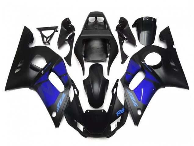 Yamaha R6 1998-2002 - Bleu Noir Yamaha R6 1998-2002 - Bleu Noir