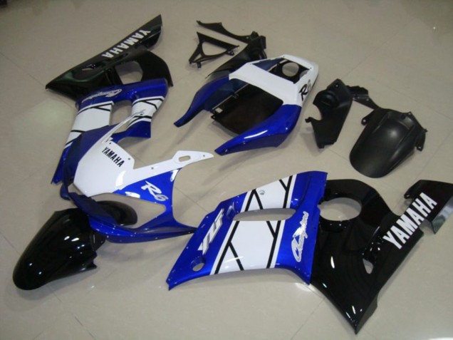 Yamaha R6 1998-2002 - Bleu Noir Yamaha R6 1998-2002 - Bleu Noir