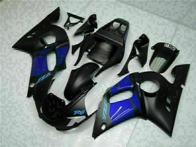 Yamaha R6 1998-2002 - Bleu Noir Yamaha R6 1998-2002 - Bleu Noir