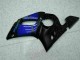 Yamaha R6 1998-2002 - Bleu Noir Yamaha R6 1998-2002 - Bleu Noir