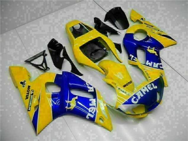 Yamaha R6 1998-2002 - Jaune Bleu Yamaha R6 1998-2002 - Jaune Bleu