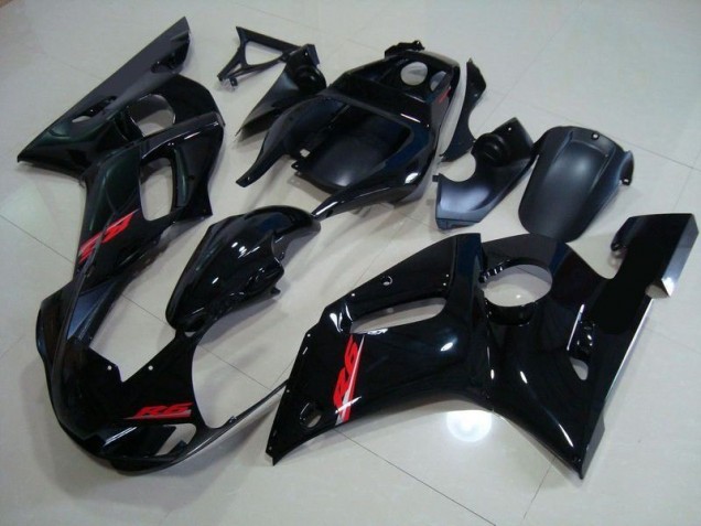 Yamaha R6 1998-2002 - Noir Brillant Rouge Décalque Yamaha R6 1998-2002 - Noir Brillant Rouge Décalque
