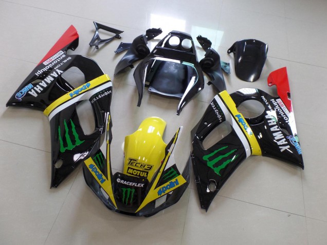 Yamaha R6 1998-2002 - Noir Jaune Monster Yamaha R6 1998-2002 - Noir Jaune Monster