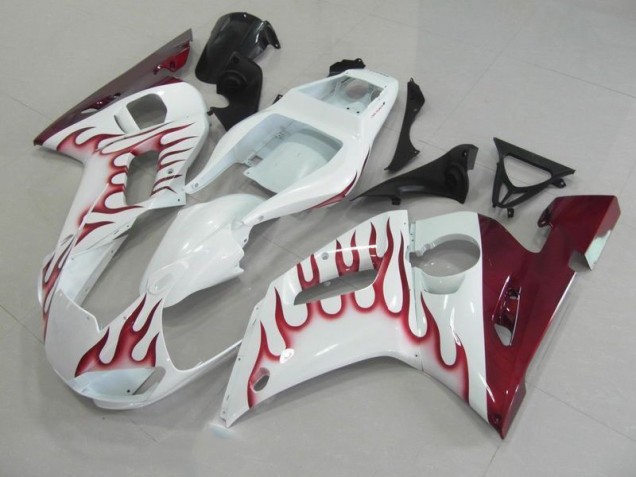 Yamaha R6 1998-2002 - Rouge Flamme Yamaha R6 1998-2002 - Rouge Flamme