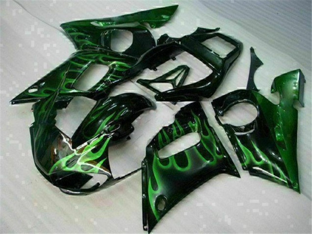 Yamaha R6 1998-2002 - Vert Noir Yamaha R6 1998-2002 - Vert Noir
