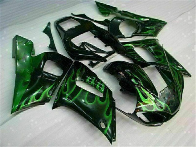 Yamaha R6 1998-2002 - Vert Noir Yamaha R6 1998-2002 - Vert Noir