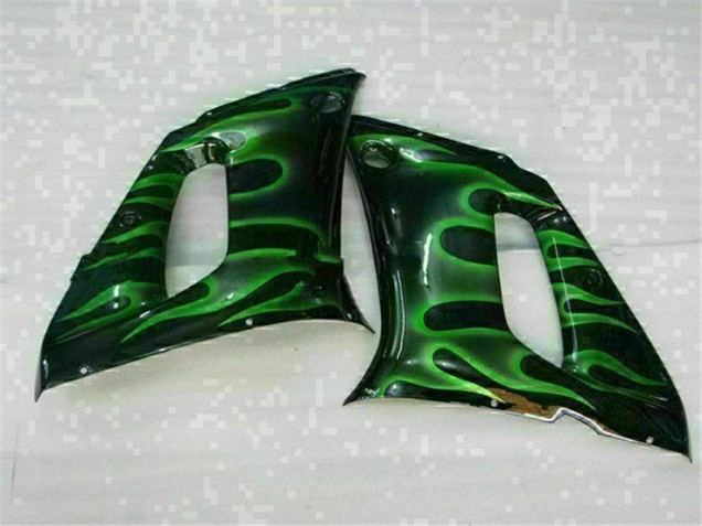 Yamaha R6 1998-2002 - Vert Noir Yamaha R6 1998-2002 - Vert Noir