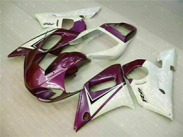 Yamaha R6 1998-2002 - Violet Blanc Yamaha R6 1998-2002 - Violet Blanc