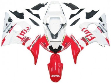 Yamaha R6 2003-2005 - Blanc Rouge Fiat