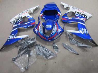 Yamaha R6 2003-2005 - Bleu Blanc Motul Fiat
