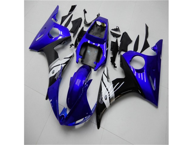 Yamaha R6 2003-2005 - Bleu Blanc Noir Yamaha R6 2003-2005 - Bleu Blanc Noir