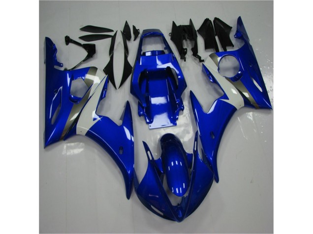 Yamaha R6 2003-2005 - Bleu Blanc Yamaha R6 2003-2005 - Bleu Blanc