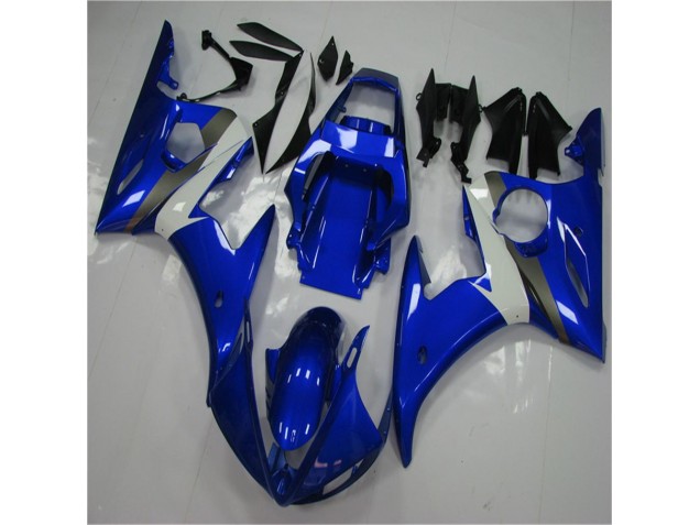 Yamaha R6 2003-2005 - Bleu Blanc Yamaha R6 2003-2005 - Bleu Blanc