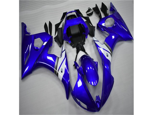 Yamaha R6 2003-2005 - Bleu Blanc Yamaha R6 2003-2005 - Bleu Blanc