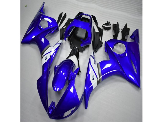 Yamaha R6 2003-2005 - Bleu Blanc Yamaha R6 2003-2005 - Bleu Blanc