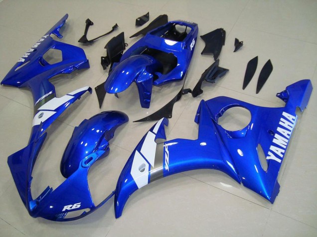 Yamaha R6 2003-2005 - Bleu Yamaha R6 2003-2005 - Bleu