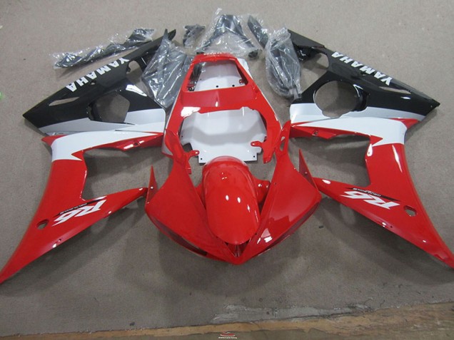 Yamaha R6 2003-2005 - Rouge Blanc Yamaha R6 2003-2005 - Rouge Blanc