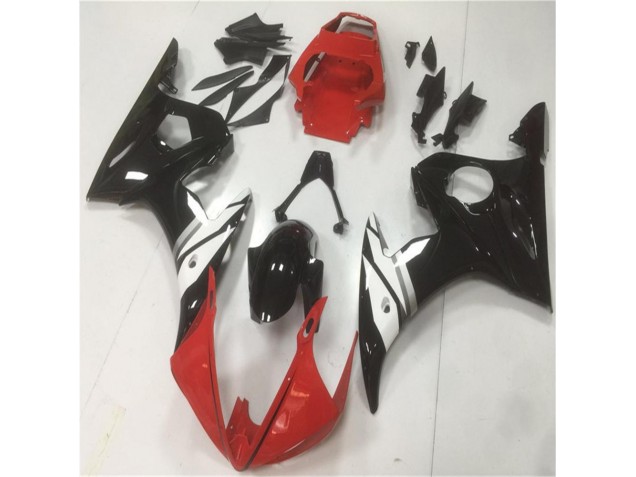 Yamaha R6 2003-2005 - Rouge Noir Blanc Yamaha R6 2003-2005 - Rouge Noir Blanc