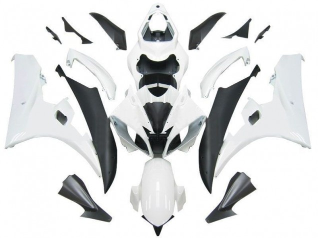 Yamaha R6 2006-2007 - Blanc Noir Yamaha R6 2006-2007 - Blanc Noir