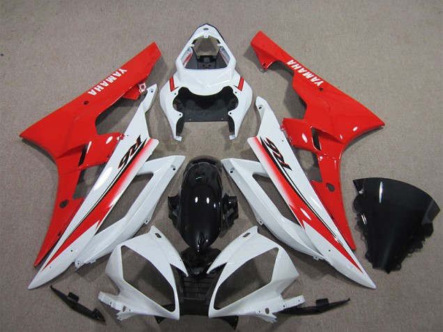 Yamaha R6 2006-2007 - Blanc Noir Rouge Yamaha R6 2006-2007 - Blanc Noir Rouge