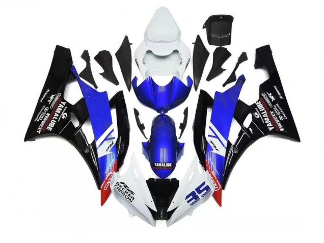 Yamaha R6 2006-2007 - Bleu Blanc Yamaha R6 2006-2007 - Bleu Blanc
