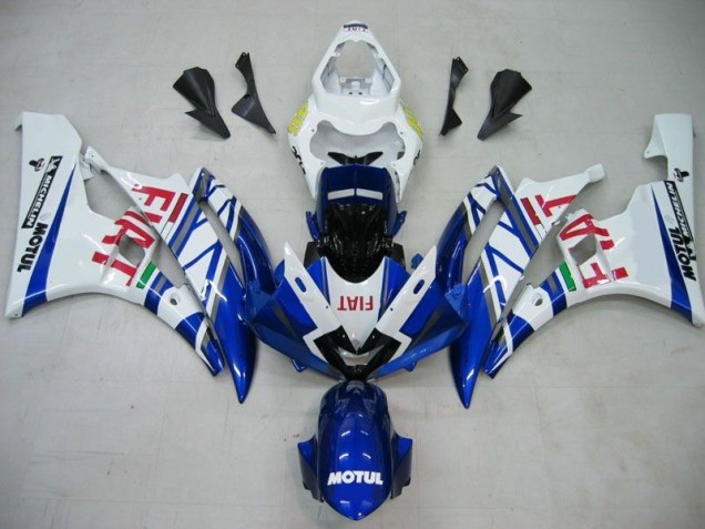 Yamaha R6 2006-2007 - Bleu Blanc Motul Rouge Fiat Yamaha R6 2006-2007 - Bleu Blanc Motul Rouge Fiat
