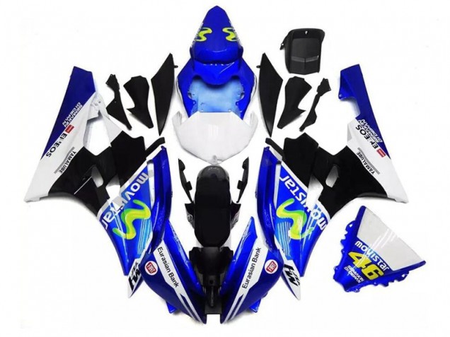 Yamaha R6 2006-2007 - Bleu Noir Blanc Yamaha R6 2006-2007 - Bleu Noir Blanc