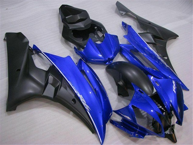 Yamaha R6 2006-2007 - Bleu Noir Yamaha R6 2006-2007 - Bleu Noir