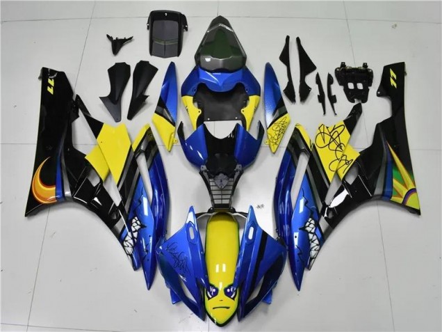 Yamaha R6 2006-2007 - Bleu Requin Yamaha R6 2006-2007 - Bleu Requin