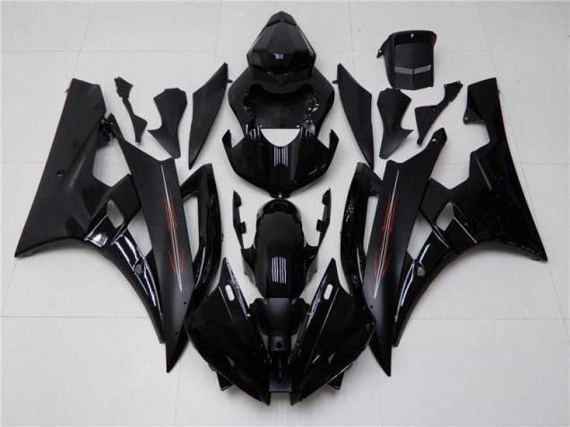 Yamaha R6 2006-2007 - Brillant Noir Mat Yamaha R6 2006-2007 - Brillant Noir Mat