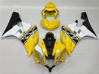 Yamaha R6 2006-2007 - Jaune Blanc Noir