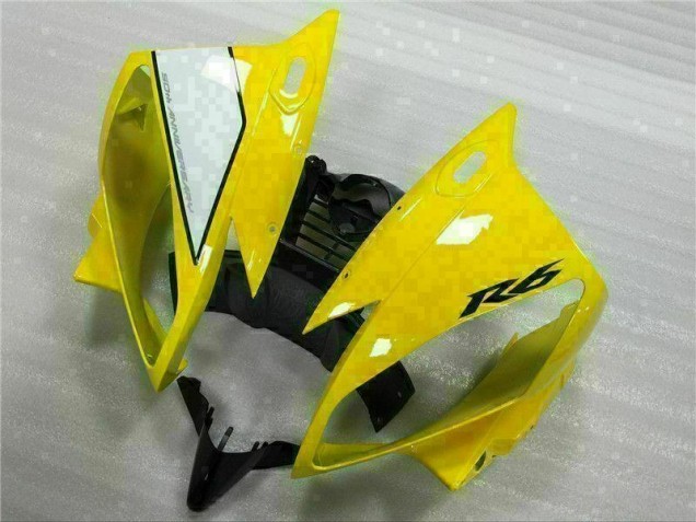 Yamaha R6 2006-2007 - Jaune Blanc Noir Yamaha R6 2006-2007 - Jaune Blanc Noir