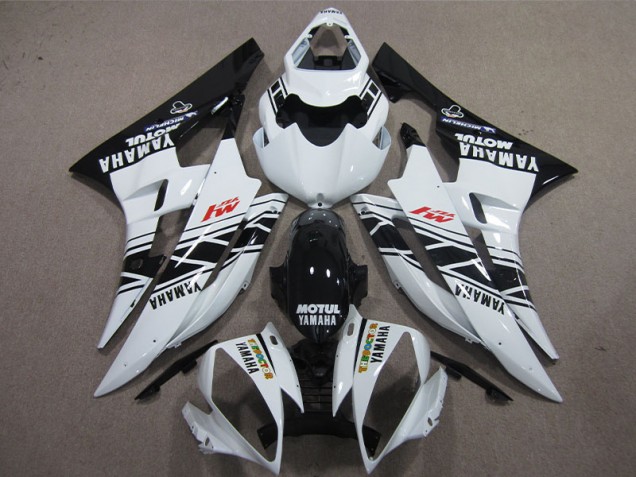 Yamaha R6 2006-2007 - Noir Blanc Motul Yamaha R6 2006-2007 - Noir Blanc Motul