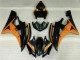 Yamaha R6 2006-2007 - Noir Orange Yamaha R6 2006-2007 - Noir Orange