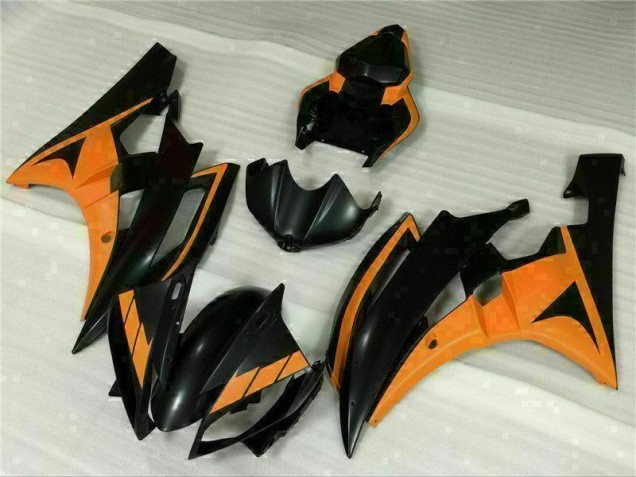 Yamaha R6 2006-2007 - Noir Orange Yamaha R6 2006-2007 - Noir Orange