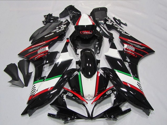 Yamaha R6 2006-2007 - Noir Rouge Vert
