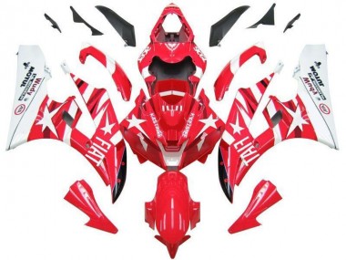 Yamaha R6 2006-2007 - Rouge Blanc Star Fiat