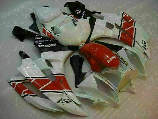 Yamaha R6 2006-2007 - Rouge Blanc Yamaha R6 2006-2007 - Rouge Blanc