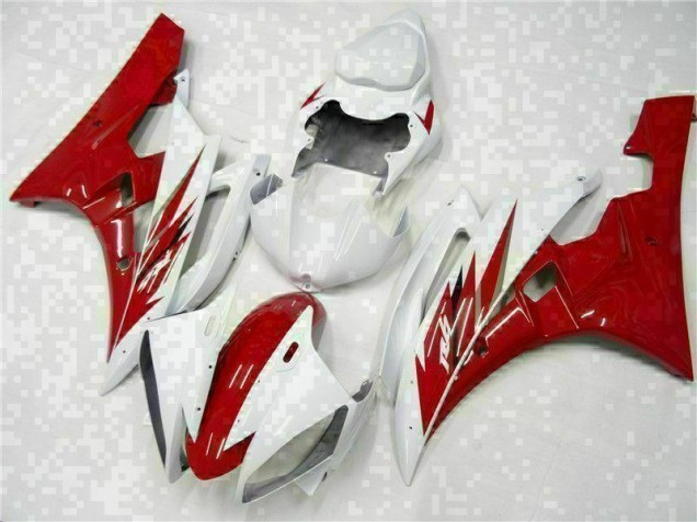Yamaha R6 2006-2007 - Rouge Blanc Yamaha R6 2006-2007 - Rouge Blanc