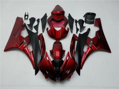 Yamaha R6 2006-2007 - Rouge Noir
