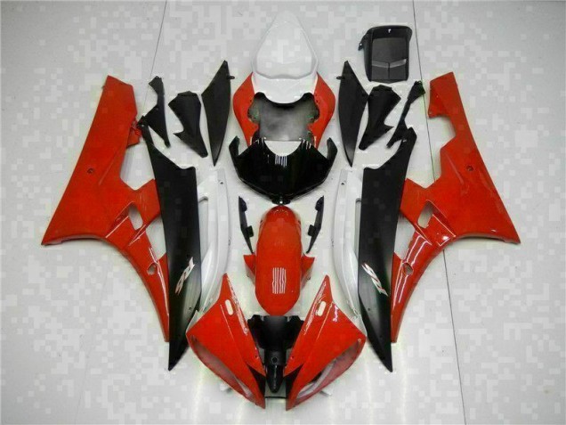 Yamaha R6 2006-2007 - Rouge Noir Yamaha R6 2006-2007 - Rouge Noir