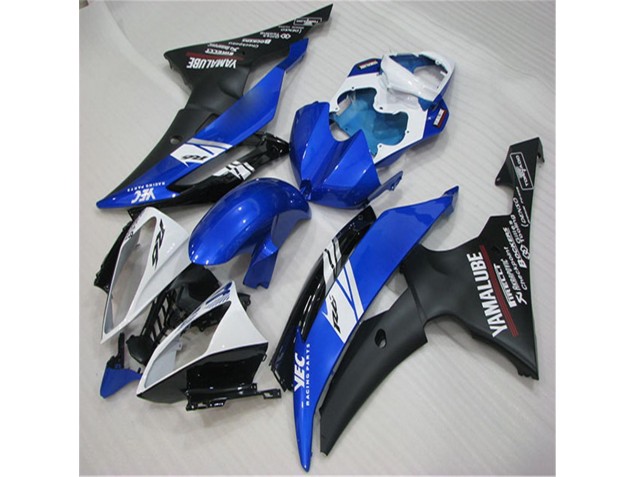 Yamaha R6 2008-2016 - Blanc Bleu Noir Yamaha R6 2008-2016 - Blanc Bleu Noir