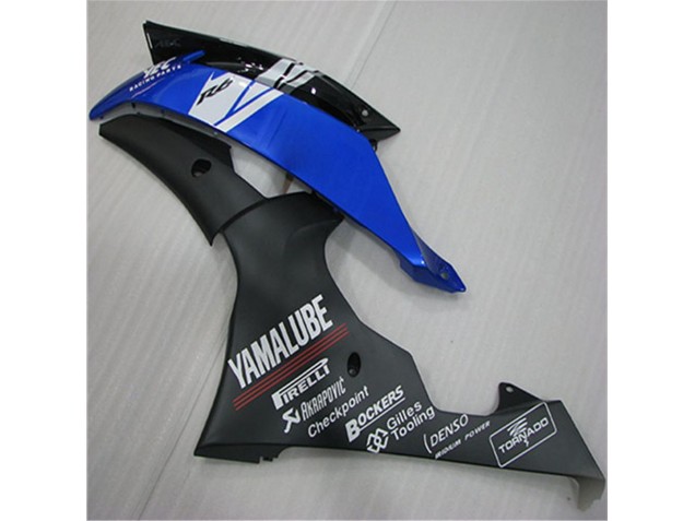 Yamaha R6 2008-2016 - Blanc Bleu Noir Yamaha R6 2008-2016 - Blanc Bleu Noir