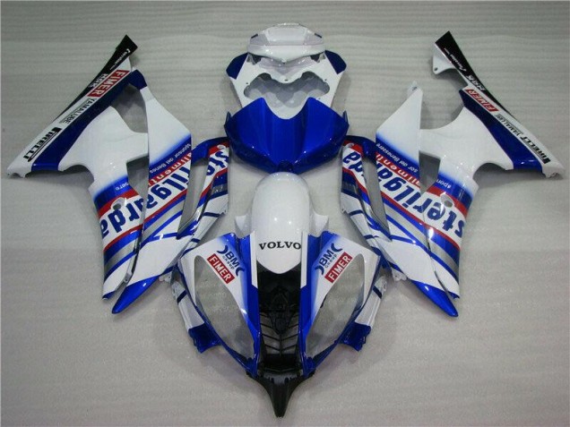 Yamaha R6 2008-2016 - Blanc Bleu Sterilgarda Volvo Yamaha R6 2008-2016 - Blanc Bleu Sterilgarda Volvo