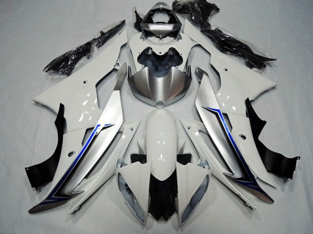 Yamaha R6 2008-2016 - Blanc Noir Bleu Yamaha R6 2008-2016 - Blanc Noir Bleu
