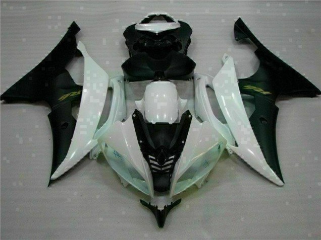 Yamaha R6 2008-2016 - Blanc Noir Yamaha R6 2008-2016 - Blanc Noir