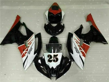 Yamaha R6 2008-2016 - Blanc Noir